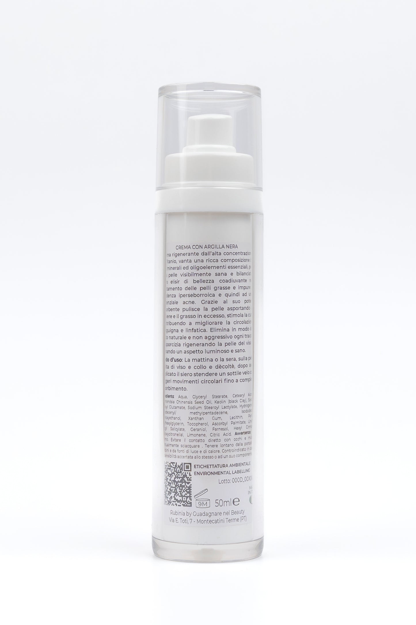 Kit Crema Argilla Nera + Ricarica